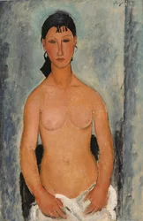 Álló akt, 1918