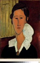 Nő a gallérral vagy Anna Zborowska portréjával
