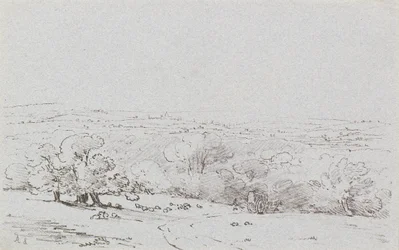 Carriage Approach to Bromley Hill, 1803 körül (rézkarc)