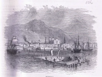 Montreal, illusztráció: Cassells History of the United States, kiadó: Cassell, Petter & Galpin, 1900 körül (litho)