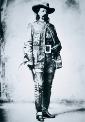 Buffalo Bill Cody (1846-1917) (f/w fotó)