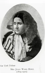 Julia Ward Howe asszony, 1860 körül