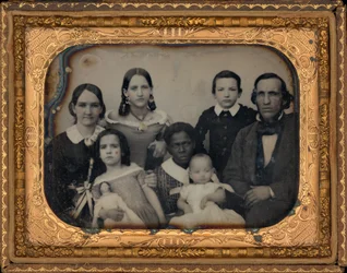 Családi portré,1860-as évek (fotó)