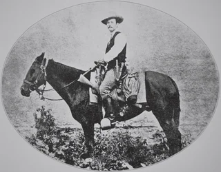 James B. Gillett őrmester (f/w fotó)