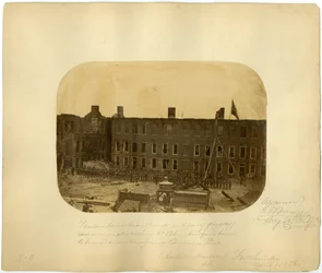 Nyugati laktanya és parádé, Fort Sumter-i csata, 1861. április 15