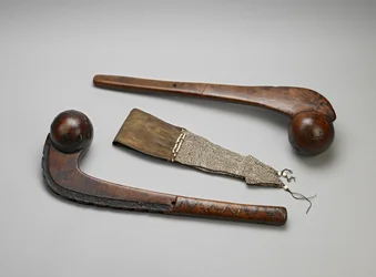 Golyófejű Tomahawk ütők (fa és sárgaréz)