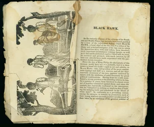 Black Hawk, Mrs. Jane Lewis fogságáról és gondviselésszerű meneküléséről szóló elbeszélésből, 1834