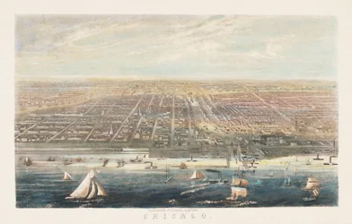 Chicago kikötője 1856 után