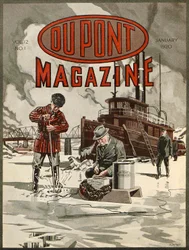 DuPont Dynamite, a DuPont Magazine címlapja, 1920. január