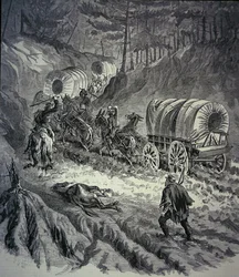 Szövetségi poggyászvonat (litho)