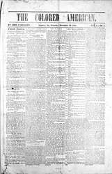 A Színes amerikai címlapja, 1865. december 30. (nyomtatott)