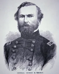 George H. Thomas tábornok (1816-70) (metszet)