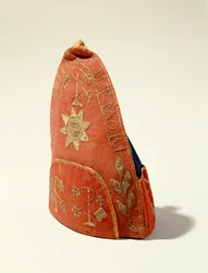 Grenadier sapka, 1740-70 (gyapjú és len)
