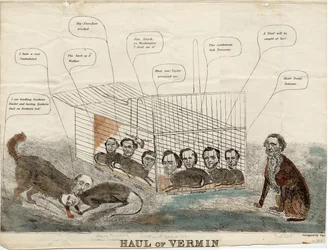 Kártevőszállítás, a Squ. tervezte, 1861