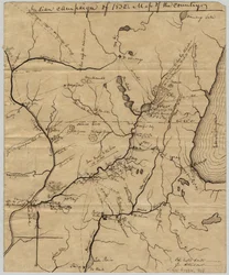 1832. évi indiai hadjárat: az ország térképe, 1832
