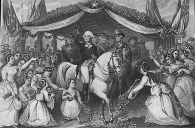 George B. McClellan vezérőrnagy, pub. 1861 (metszet)