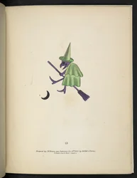 13. tábla. Egy boszorkány, a 