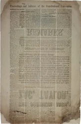 Az Alkotmányos Konvent eljárása és címe, 1861. március 19
