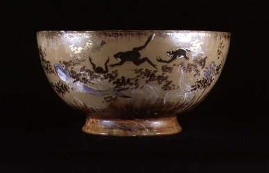 Punch Bowl a "paszta a pasztára" módszerrel, az Ohio állambeli Cincinnatiben található Rookwood gyárból