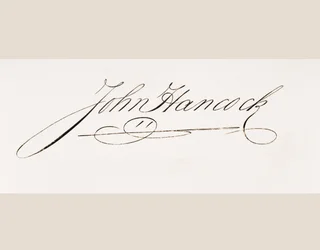 John Hancock aláírása