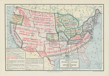 A rabszolgaság státusza az Egyesült Államokban, 1775-1865, Woodrow Wilson, 1893, "Division and Reunion, 1829-1889"