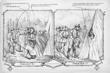Tableaux 2nd, Tableaux 1st, kiadó: J. Mayer & Co. Lith., Boston, c. 1865