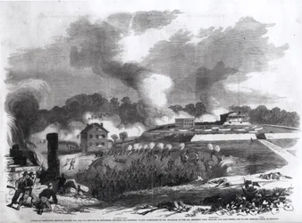 A lexingtoni csata (Missouri állam), 1861. szeptember 17-20., „Frank Leslie: Az amerikai polgárháború képi története”, 1862