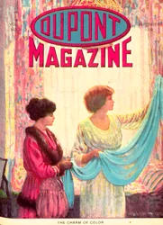 A színek varázsa, a DuPont Magazin címlapja, 1918. szeptember