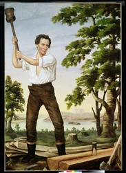 A sínhasító, 1860 körül