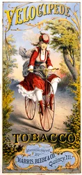 A Velocipede dohánymagazin hirdetése