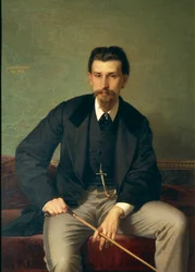 Augusto Betti festő portréja