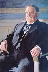 William H. Taft (1857-1930) (színes litó)