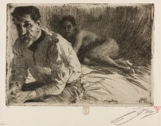 Augustus Saint Gaudens II (Saint Gaudens és modellje)