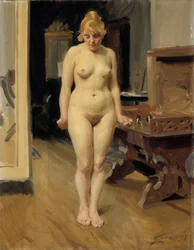 A félénk modell