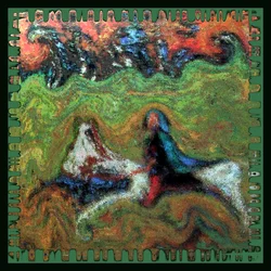 THE BLUE KNIGHT, 2002 (Digitális festmény)