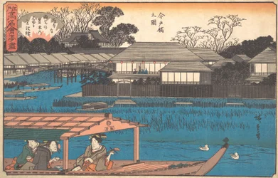 Az Imado híd térképe? 1840. , szúnyog. 1840.