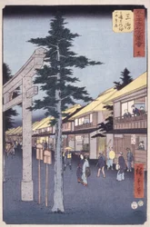12-es állomás, Mishima (fatömbnyomat)
