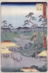 5. állomás, Hodogaya (fatömbnyomat)