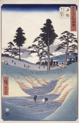 6. állomás, Totsuka (fatömbnyomat)