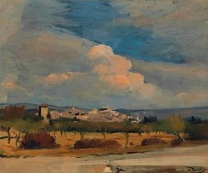 Kilátás Eygalières-re