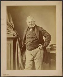 Adolphe Thiers portréja 1797-1877, kb. 1860.