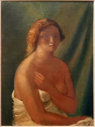 Buste de femme dénudée (Akt női mellkép)