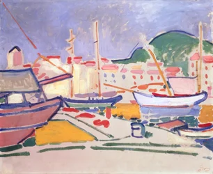 Kikötő, 1905 körül (olaj, vászon)