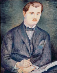 Paul Guillaume portréja, 1919-20 körül (olaj, vászon) (lásd még: 287559)