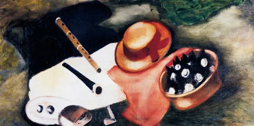 Csendélet, Andre Derain (1880-1954) festménye. Franciaország, 20. század.