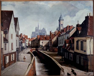 Amiens látképe