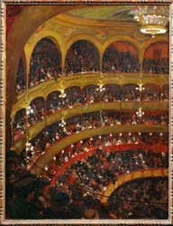 Concert Colonne, Párizs (festmény, vászon)