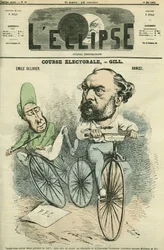 Emille Ollivier (1825-1913), francia politikus és Bancel. Borító a "" L