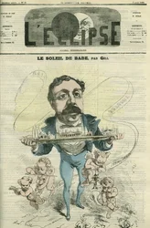 Jacques Emile Dupressoir (1832-1884), a művészetek embere Baden-Badenben. Borító a Gill „” L