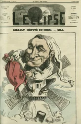 Jean Girault (1825-1909) francia molnár és politikus. Borító a „” L